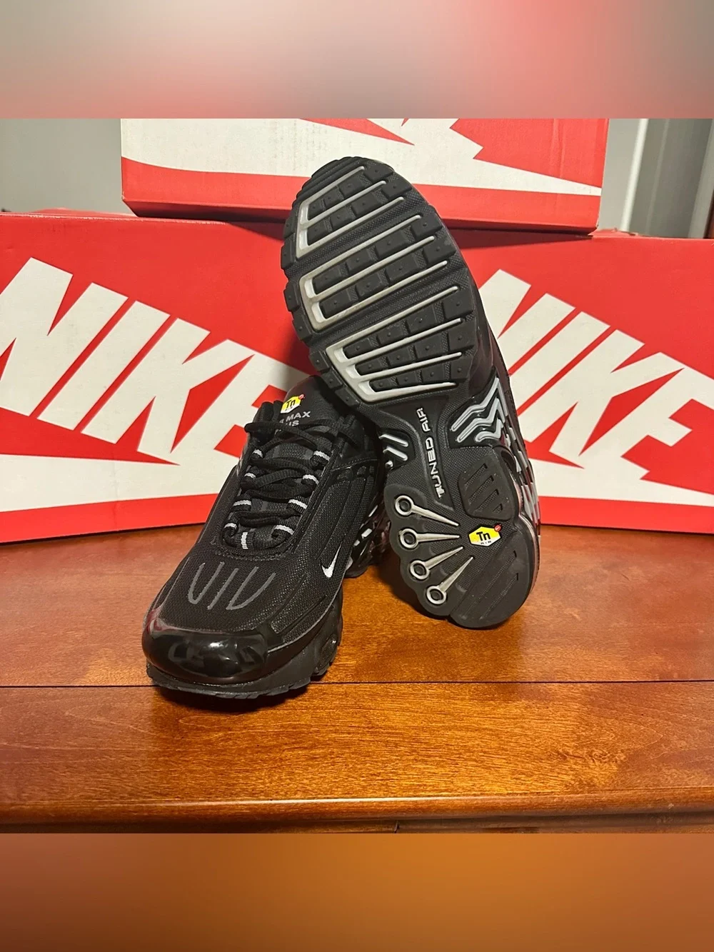 Nike Air Max Plus 3 GS 'Black'  2025)